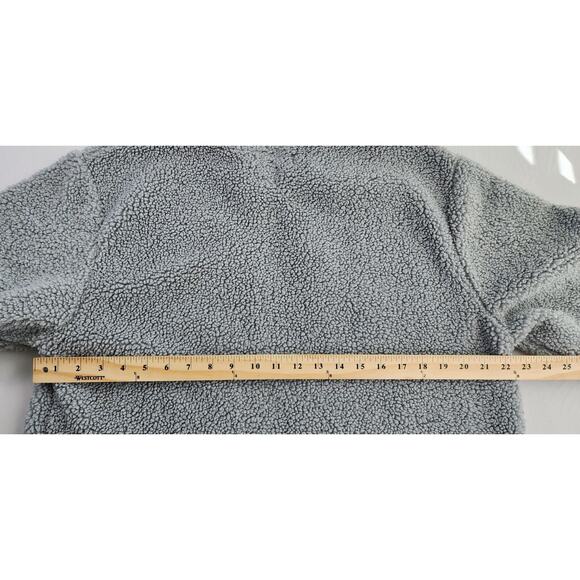 CC California Sweatshirt Womens Large Blue Grey Fleece Long Sleeve Cozy Chic - Picture 4 of 9